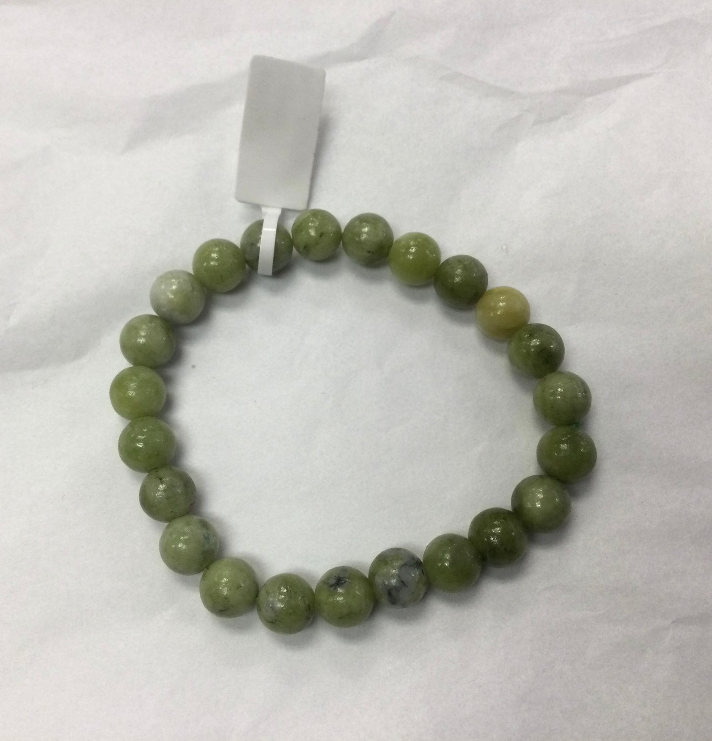 Chinese Jade 8mm Bracelet