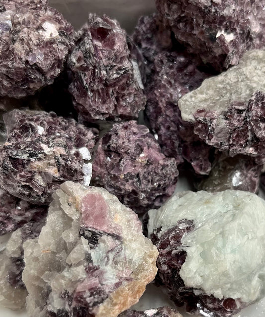 Large Rough High Grade Lepidolite