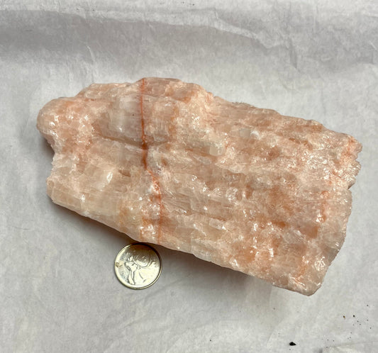 Rough Pink Calcite 6" L