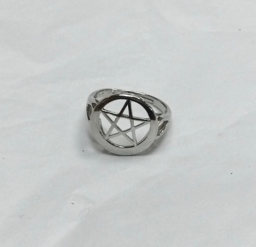 Pentagram Ring,  7.5
