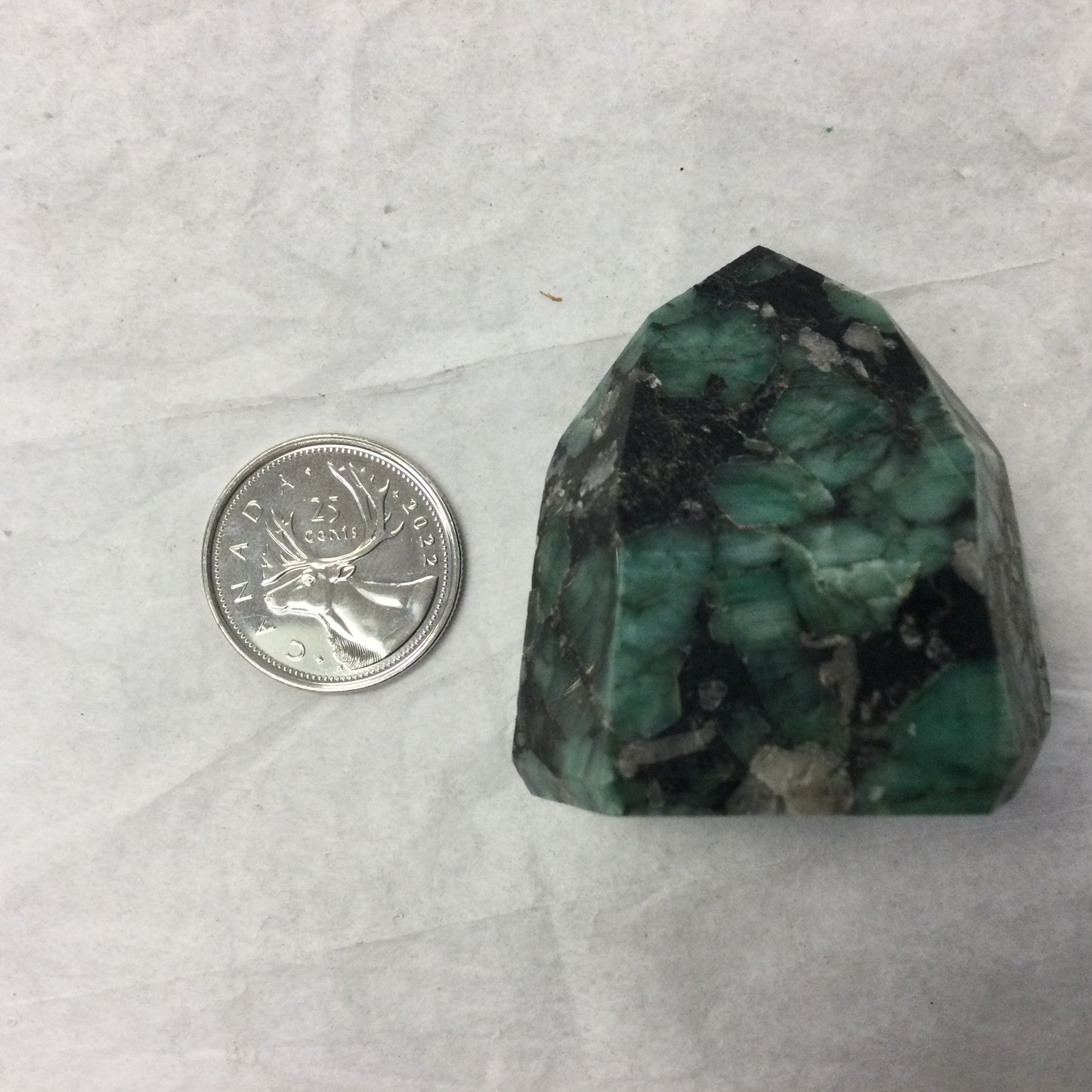 Polished Small Emerald Points