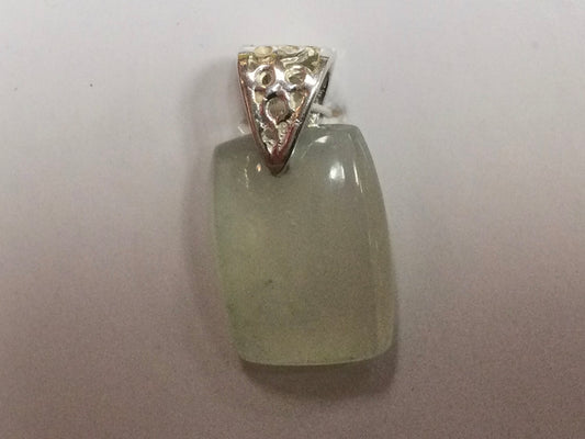 Jadeite Jade Pendant - Rectangular