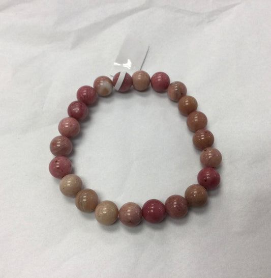 Rhodonite 8mm Bracelet