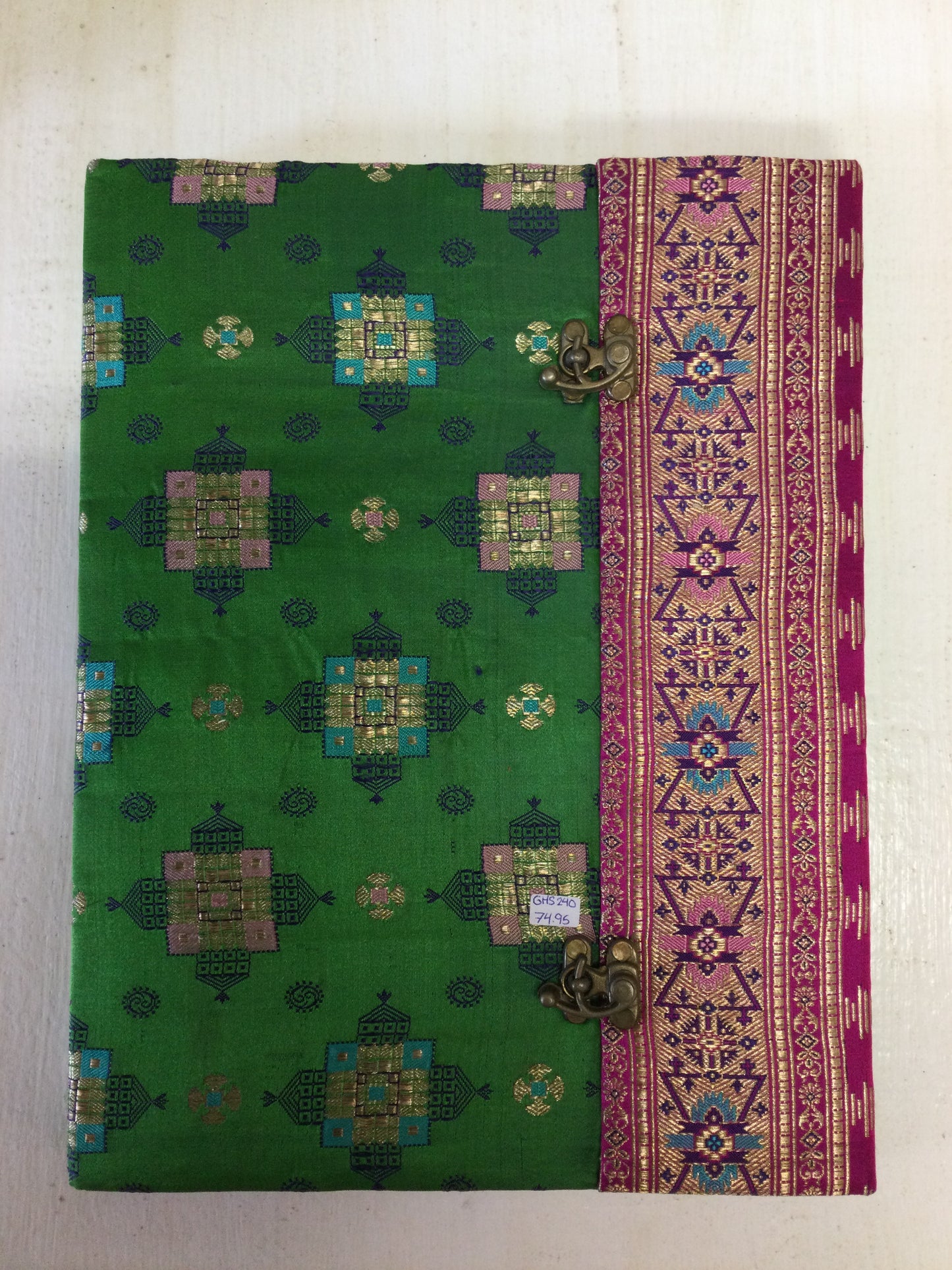Handmade Sari Journal Large