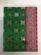 Load image into Gallery viewer, Handmade Sari Journal Large
