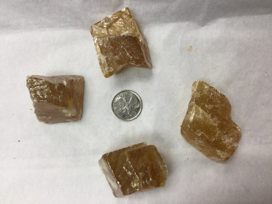 Citrine calcite