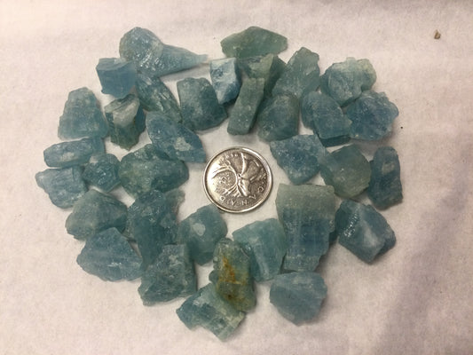 Rough Aquamarine