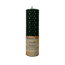 Load image into Gallery viewer, Lailokens Awen - Rolled Beeswax Spell Candles (Assorted)
