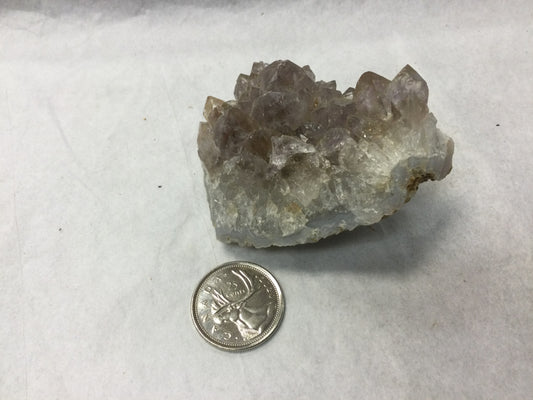 Pale Amethyst Cluster, small