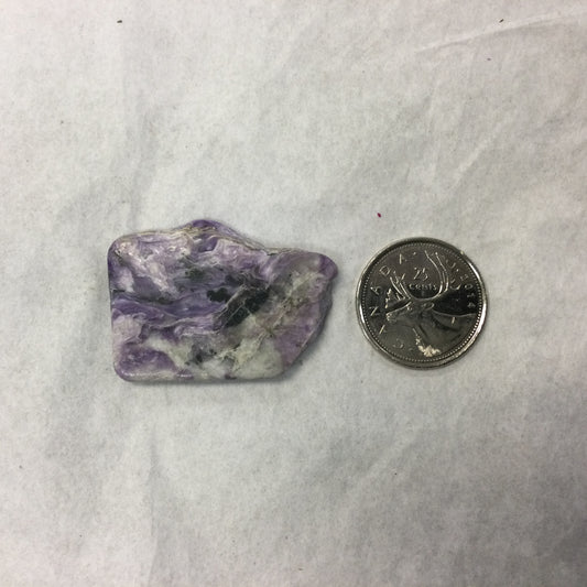 Small Polished Charoite Slab