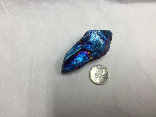 Blue Angel Aura Quartz Point