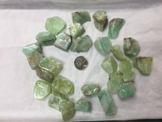 Teal calcite med