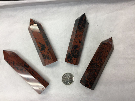 Mahogany Obsidian Point