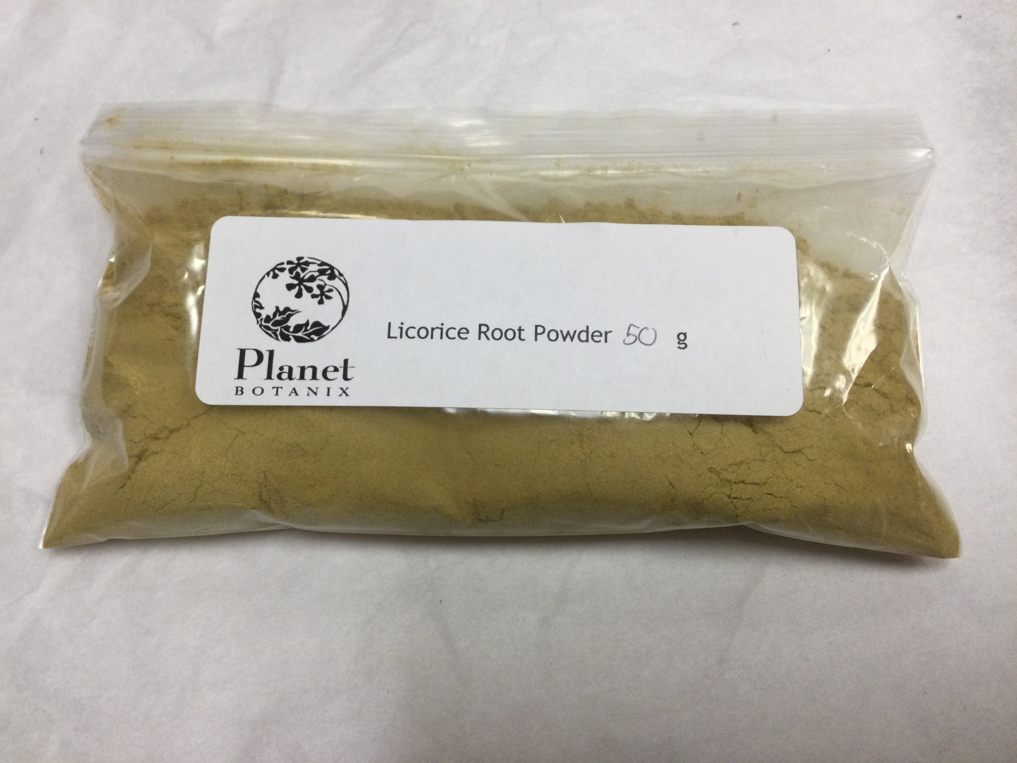 Licorice Root Powder 50g – Planet Botanix Ottawa