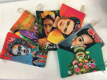 Load image into Gallery viewer, Frida Kahlo Zippered Pouches
