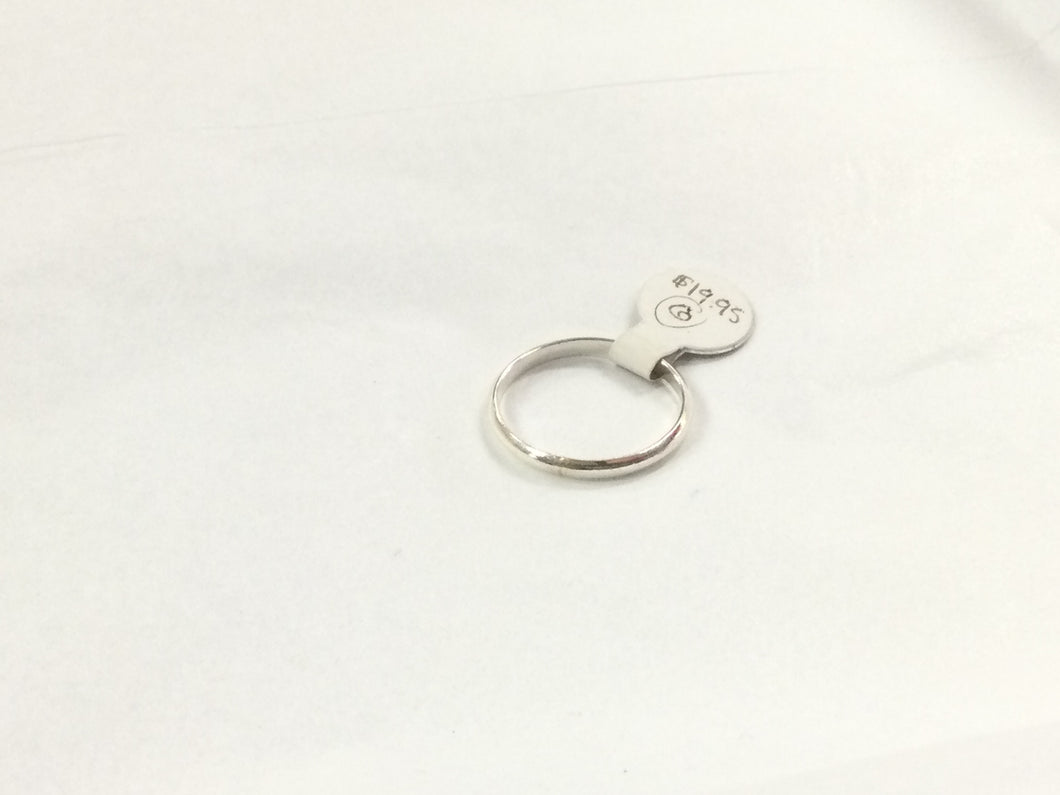 Plain Silver Ring (thin)