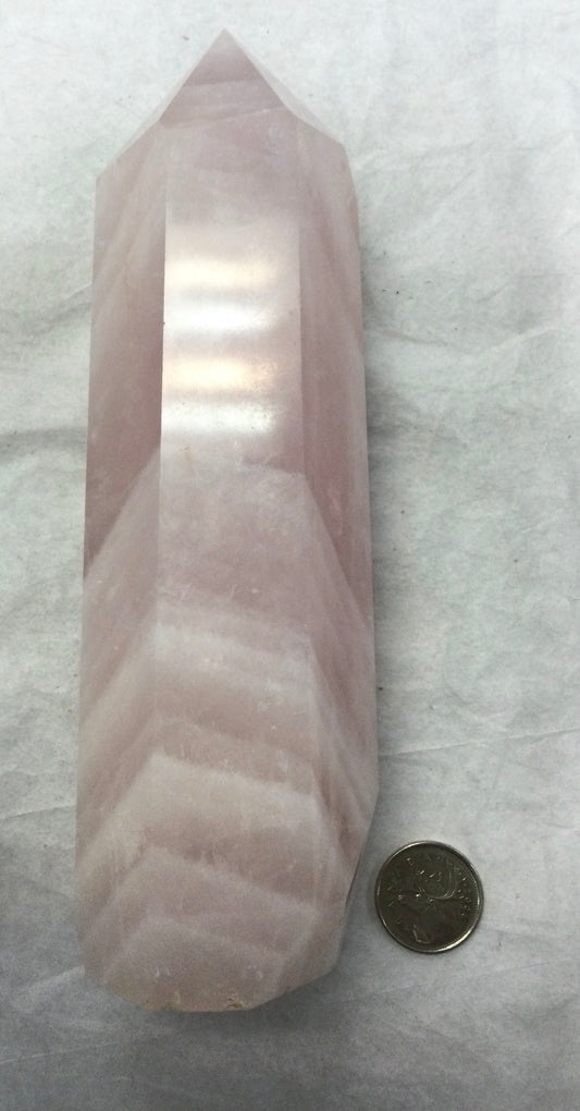 Rose Quartz Tower, 7.5”
