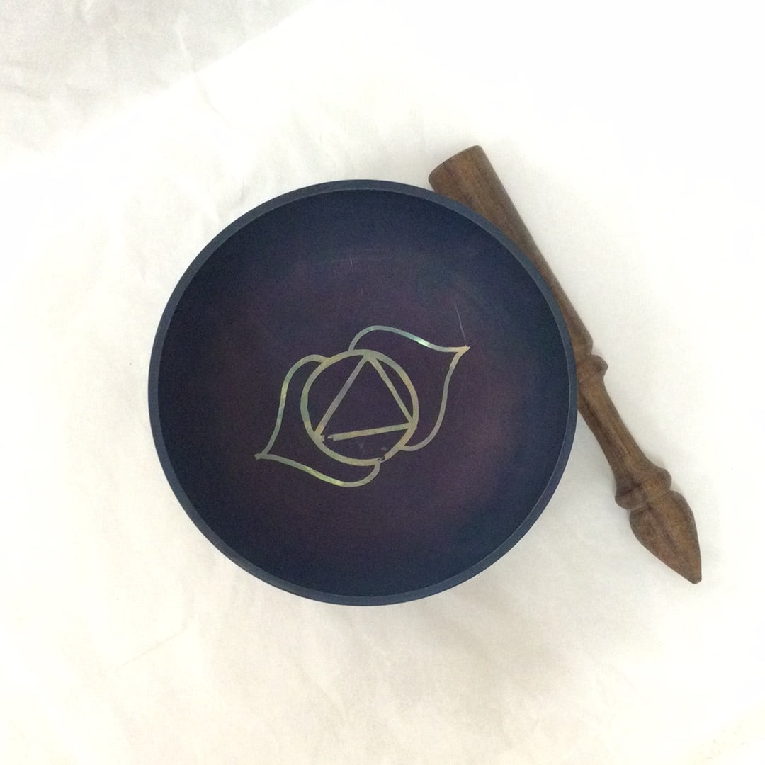 chakra singing bowl, assorted colours