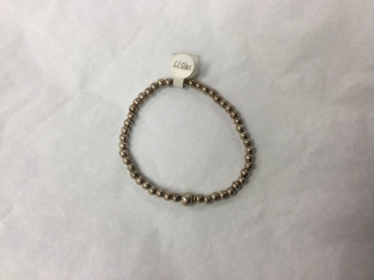 Silver Bead Bracelet