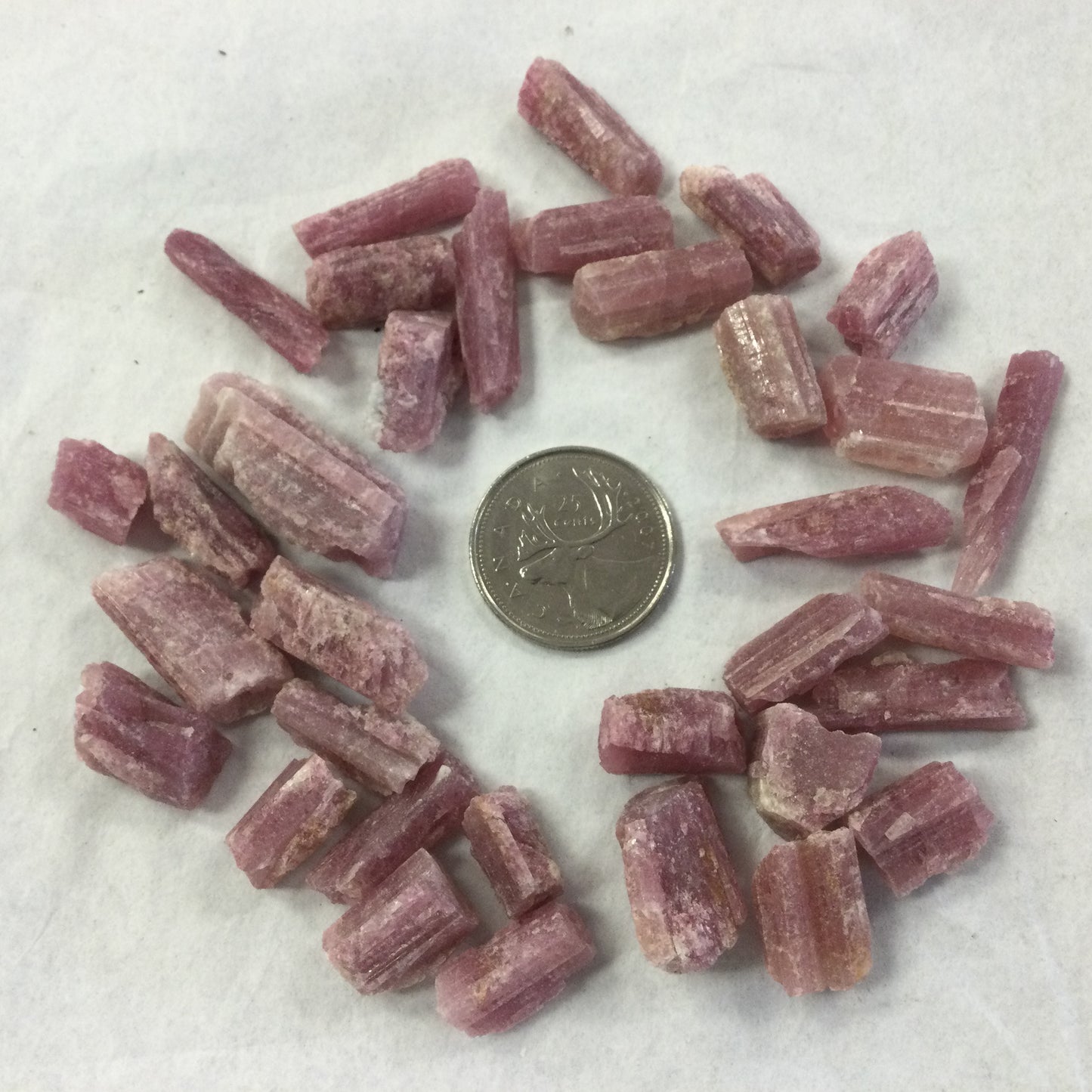 Rough Pink Tourmaline