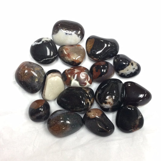 Black Sardonyx Tumbled