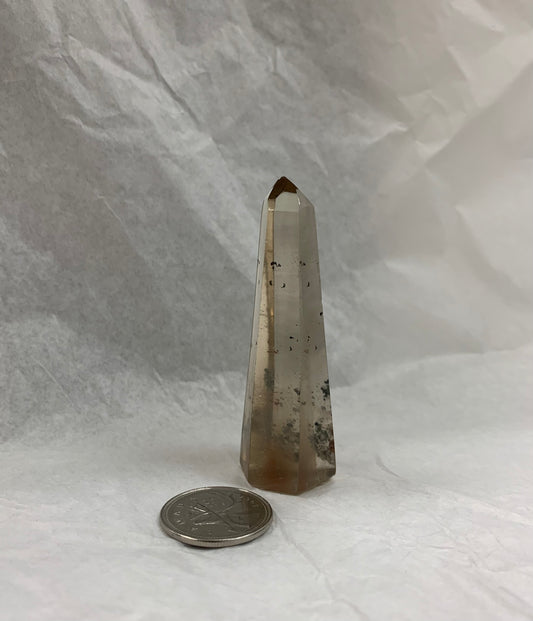 Shaman Quartz Obelisk 3"