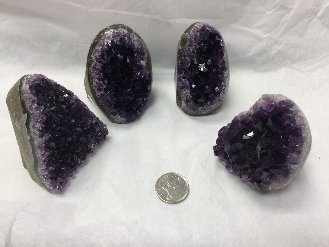 Amethyst Geode,medium, under 3”