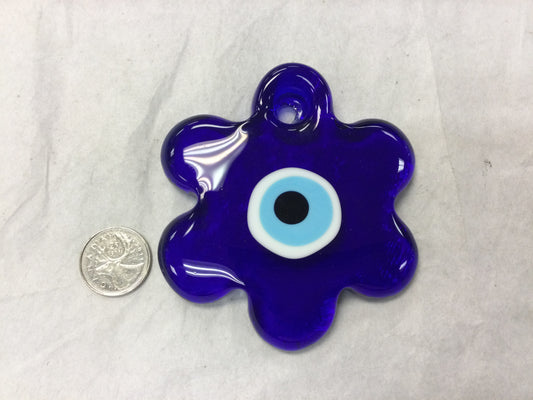 Evil Eye Glass Ornament