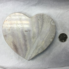 Load image into Gallery viewer, Large Pink Amethyst Polished Heart
