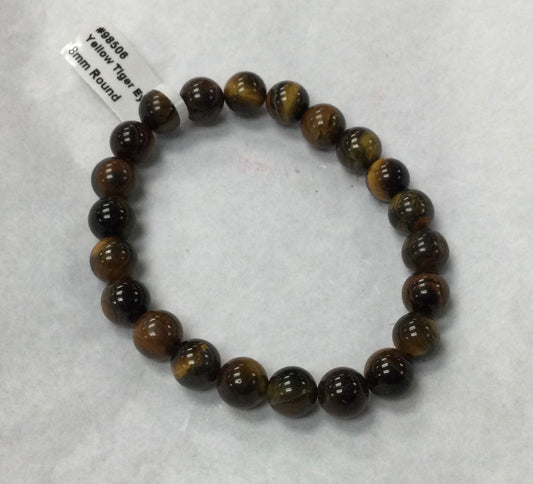 Gold Tiger Eye 8mm Bracelet