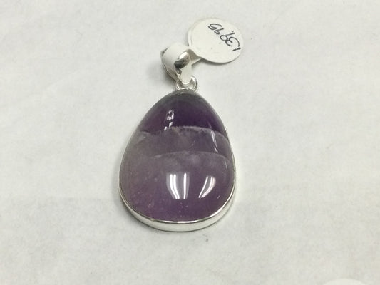Teardrop Cut Amethyst Pendant