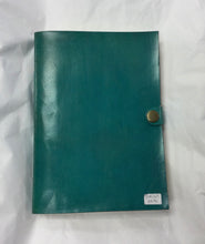 Load image into Gallery viewer, Coloured Leather Journal / Notebook, No Design, Single Fastener

