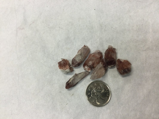 Rough Lithium Quartz points med.