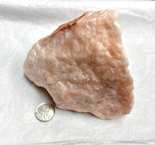 Rough Pink Calcite Self-standing