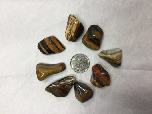 Tumbled New Banded Jasper