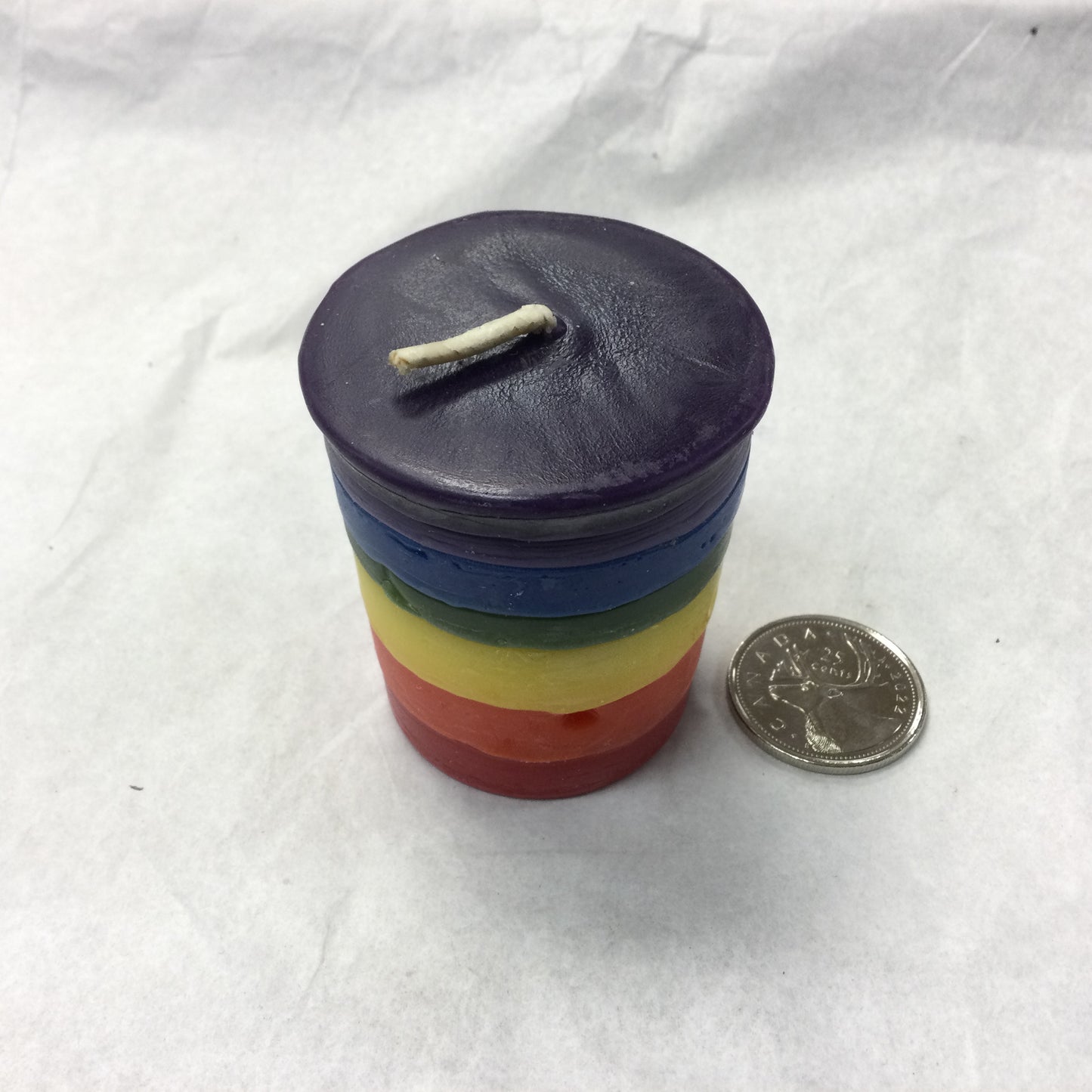 Soy Wax Chakra Votive Candle Set of 3