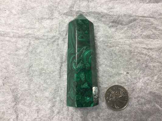 Malachite point, 3.5”