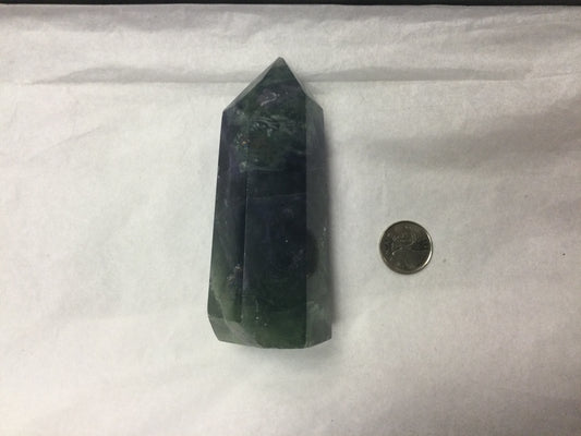 Fluorite obilisk