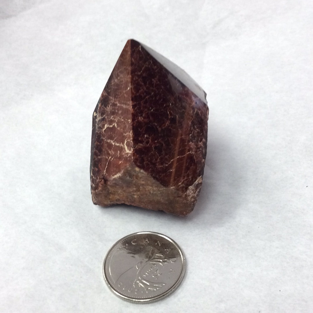 Red Tiger Eye Rough Points