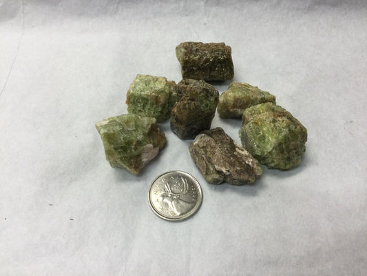 Apatite, green, raw (large)