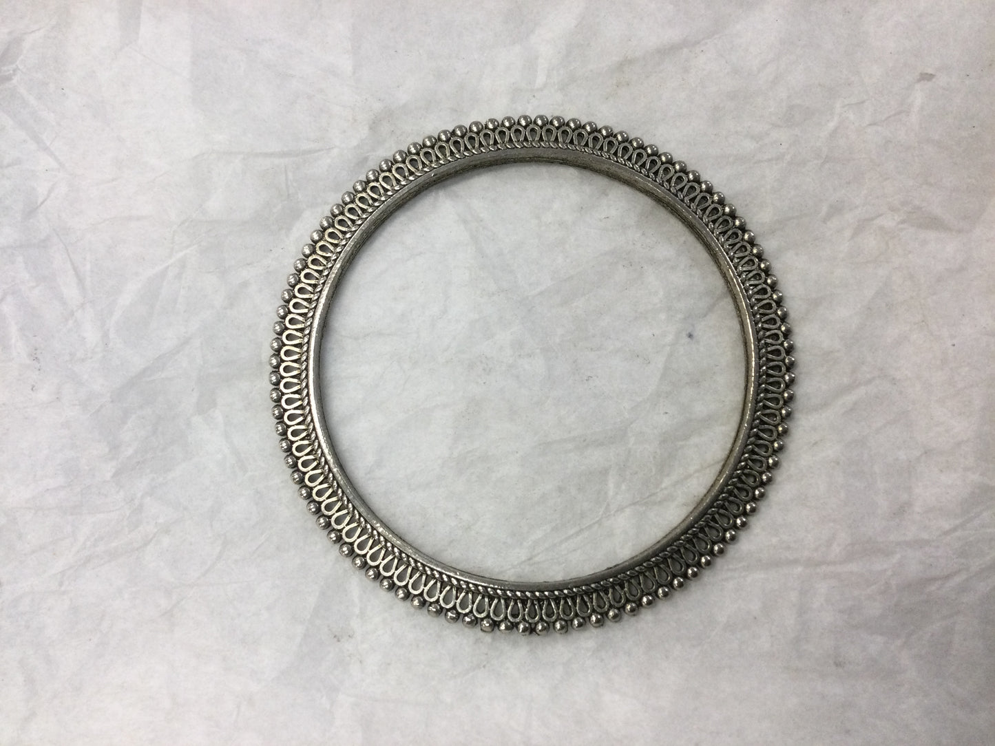 Decorative Silver Bracelet