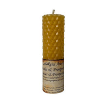 Load image into Gallery viewer, Lailokens Awen - Rolled Beeswax Spell Candles (Assorted)
