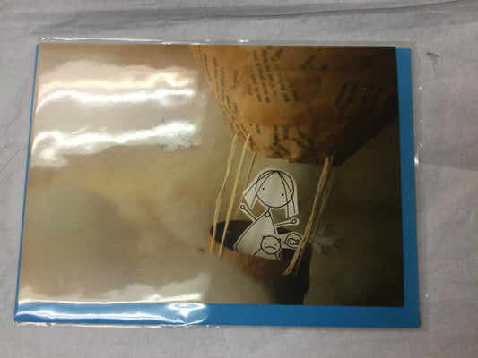 Vigo Production Greeting Cards-hot air balloon