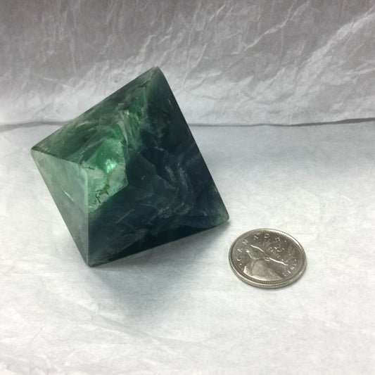 Fluorite Medium Octahedron