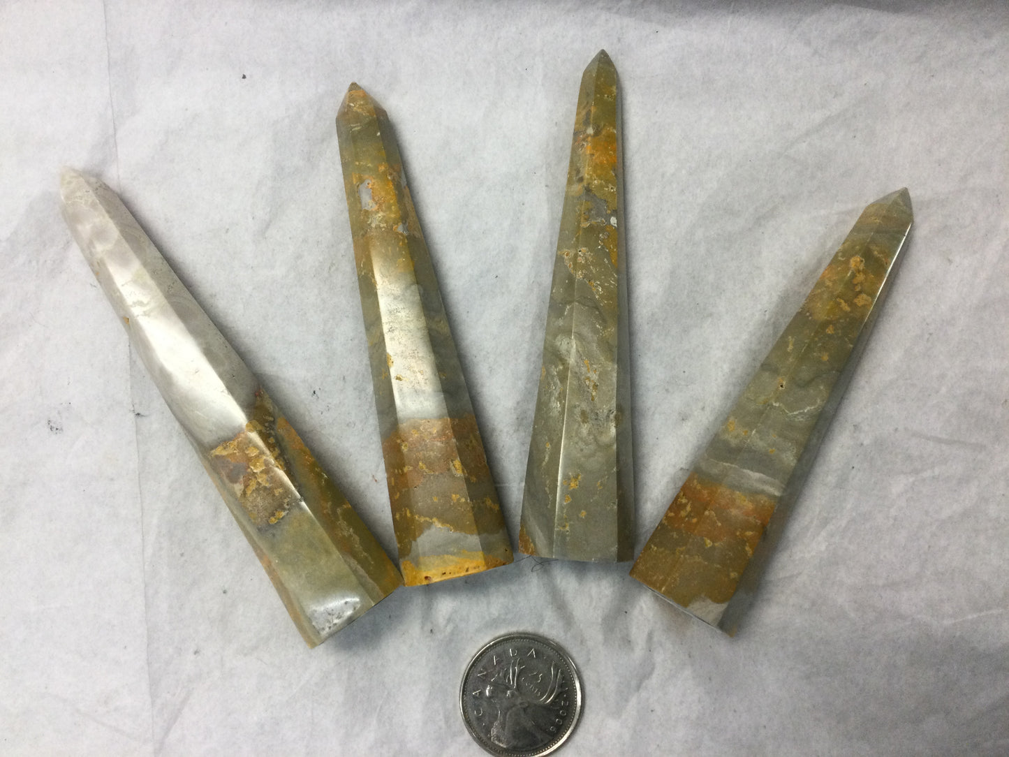 Bumblebee Jasper Point, 4”