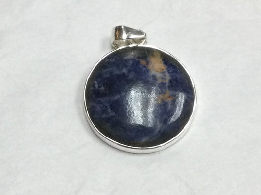 Round Sodalite Pendant