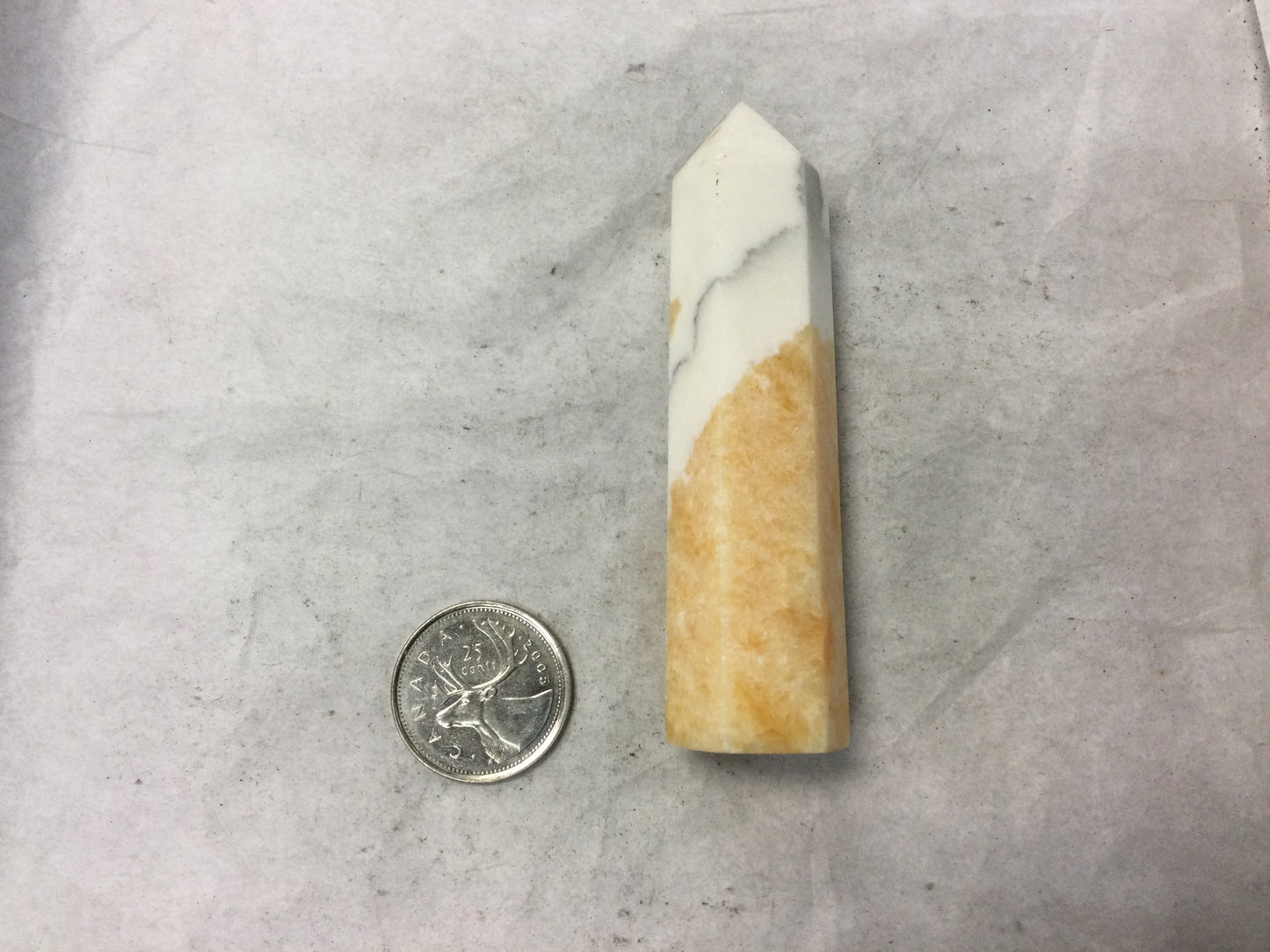 Creamsicle Calcite Point