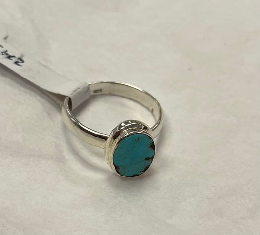 Oval Turquoise Ring