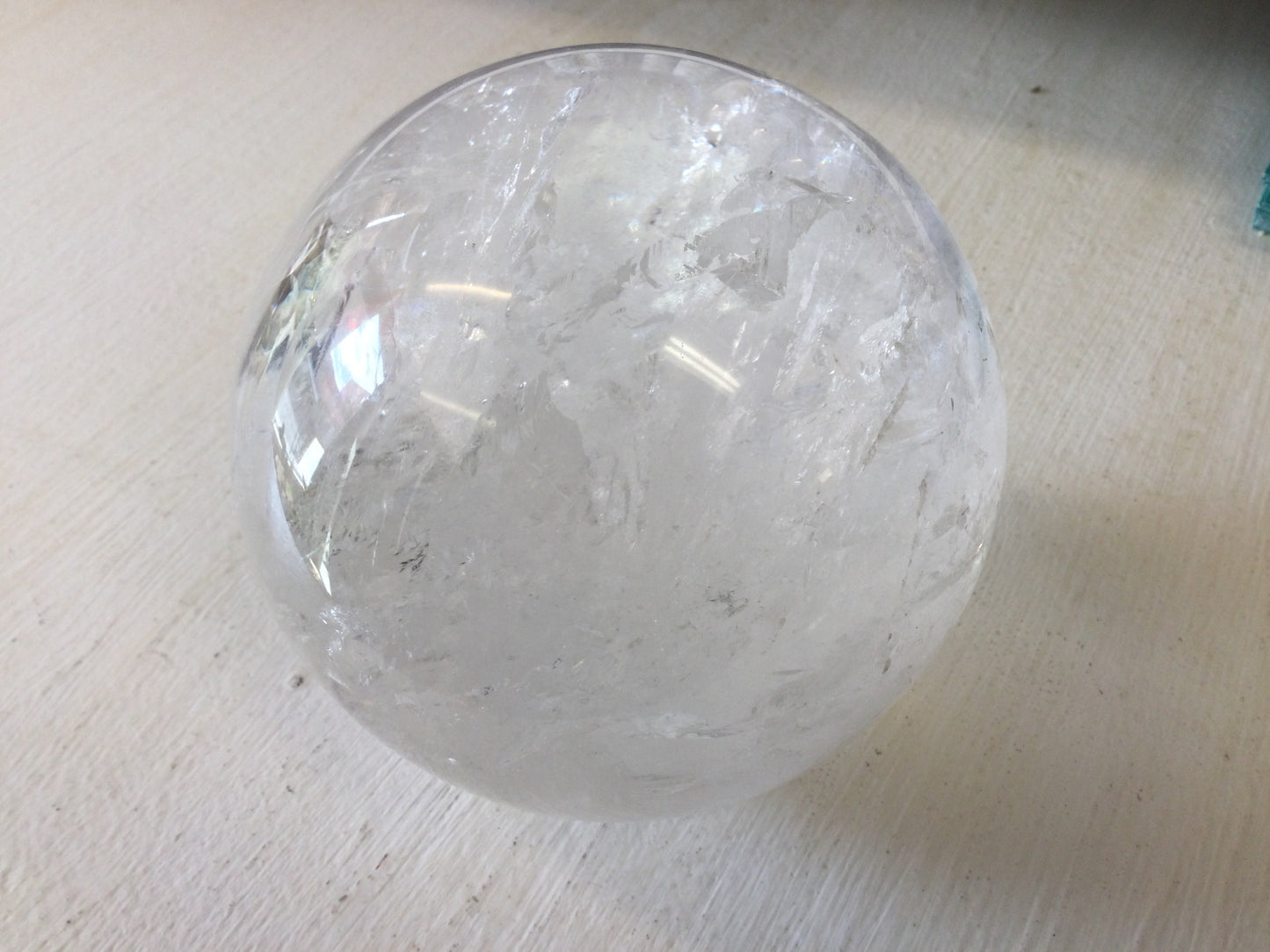 Clear Quartz Sphere, 5”