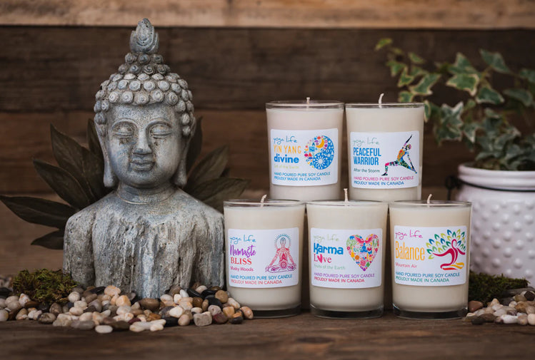 yoga life Candles